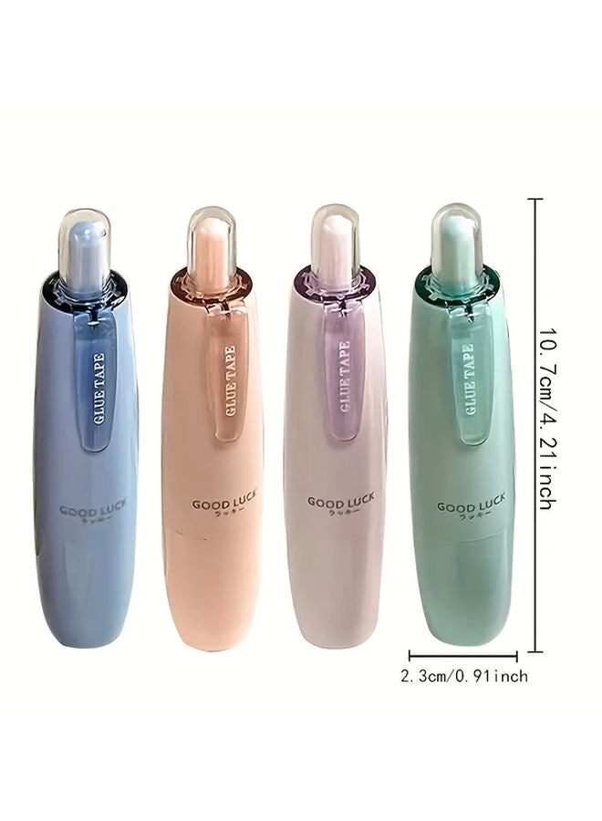 Purple 360 Degree Rotating Double Sided Tape Dispenser For DIY Scrapbooking - Image 3