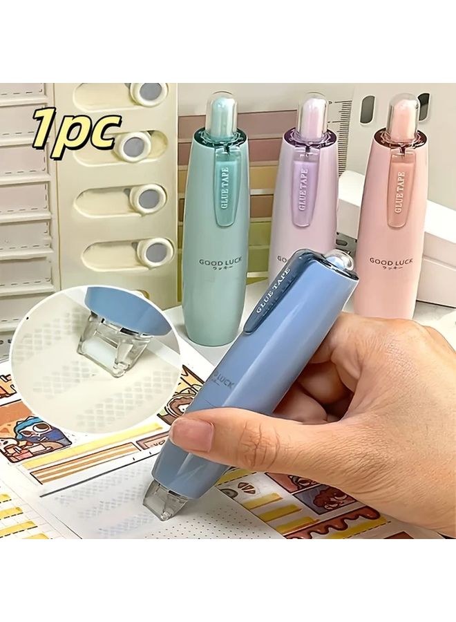 Purple 360 Degree Rotating Double Sided Tape Dispenser For DIY Scrapbooking - Image 2