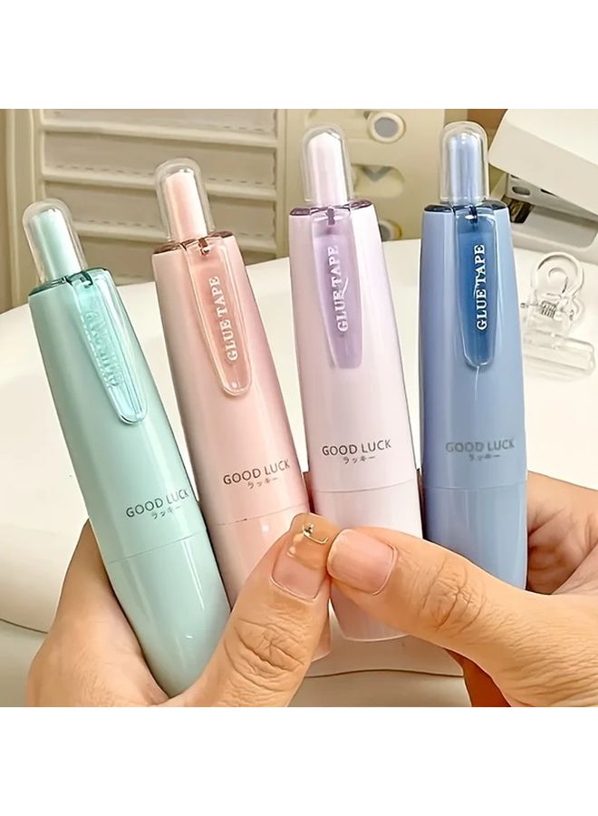 Purple 360 Degree Rotating Double Sided Tape Dispenser For DIY Scrapbooking - Image 4