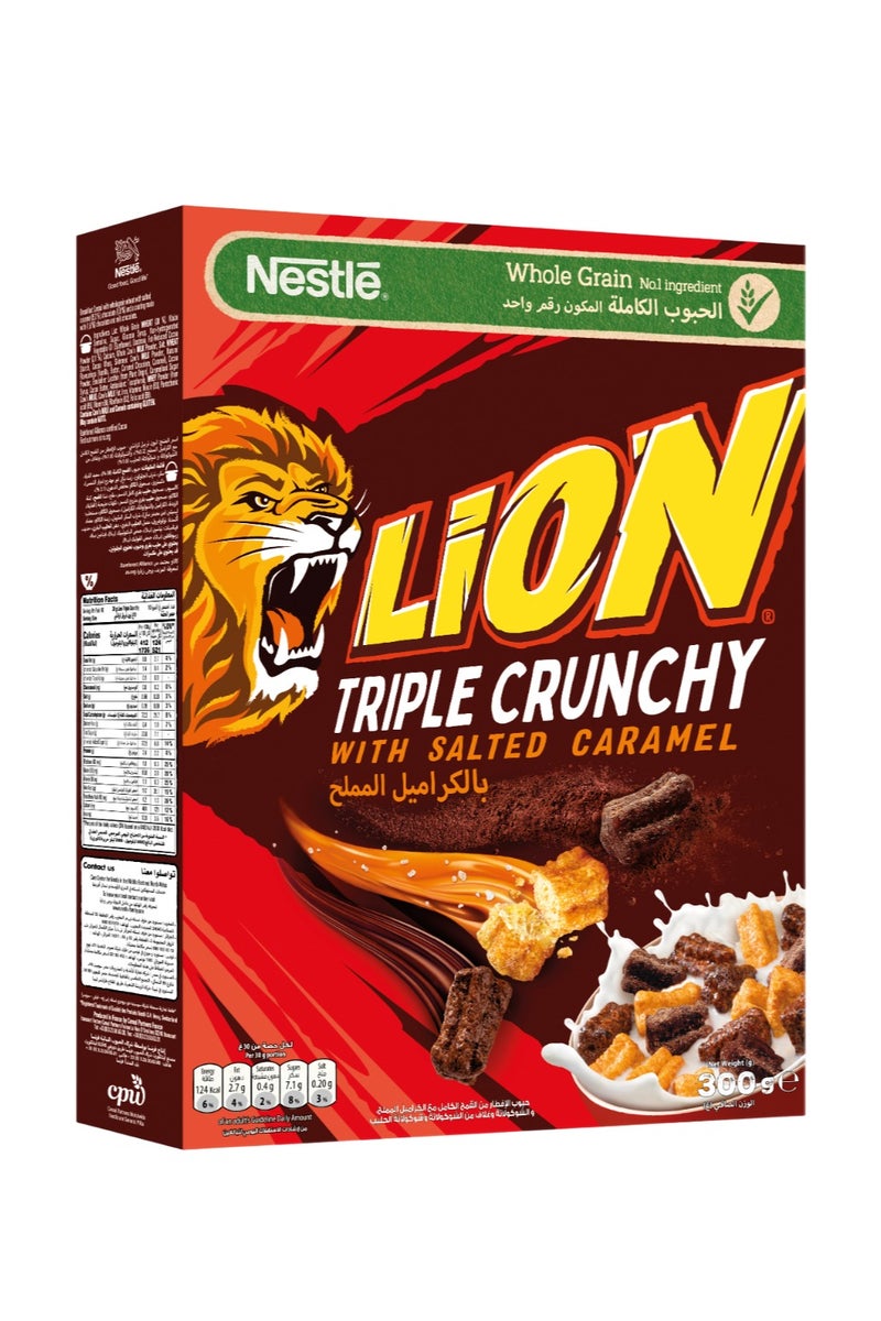 Lion Triple Crunchy With Salted Caramel Cereal - Image 2