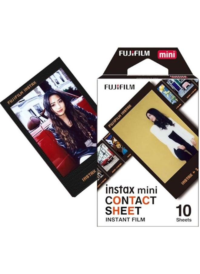 FUJIFILM Instax Fujifilm Mini Film, Contact Sheet 10 Sheet  - Image 2
