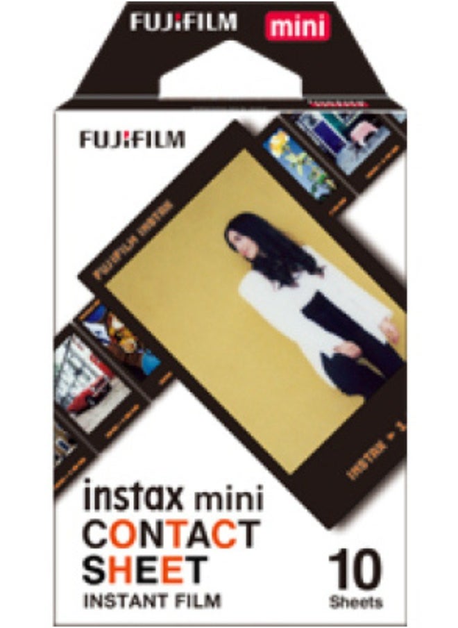 FUJIFILM Instax Fujifilm Mini Film, Contact Sheet 10 Sheet  - Image 5