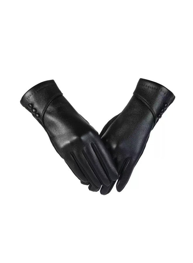 Winter Thermal Gloves – Windproof & Cold-Resistant Outdoor Cycling and Driving Finger Gloves - Image 1
