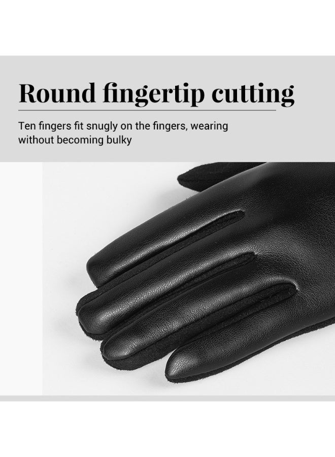 Winter Thermal Gloves – Windproof & Cold-Resistant Outdoor Cycling and Driving Finger Gloves - Image 3