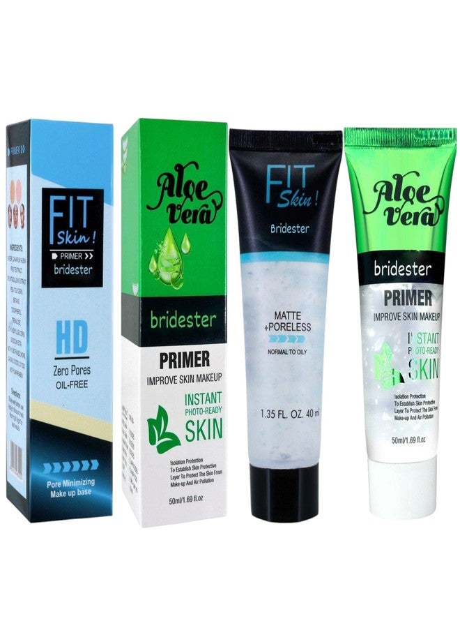 DOLO fit skin pore minimizer primer with alovera primer pack of 2 - Image 1