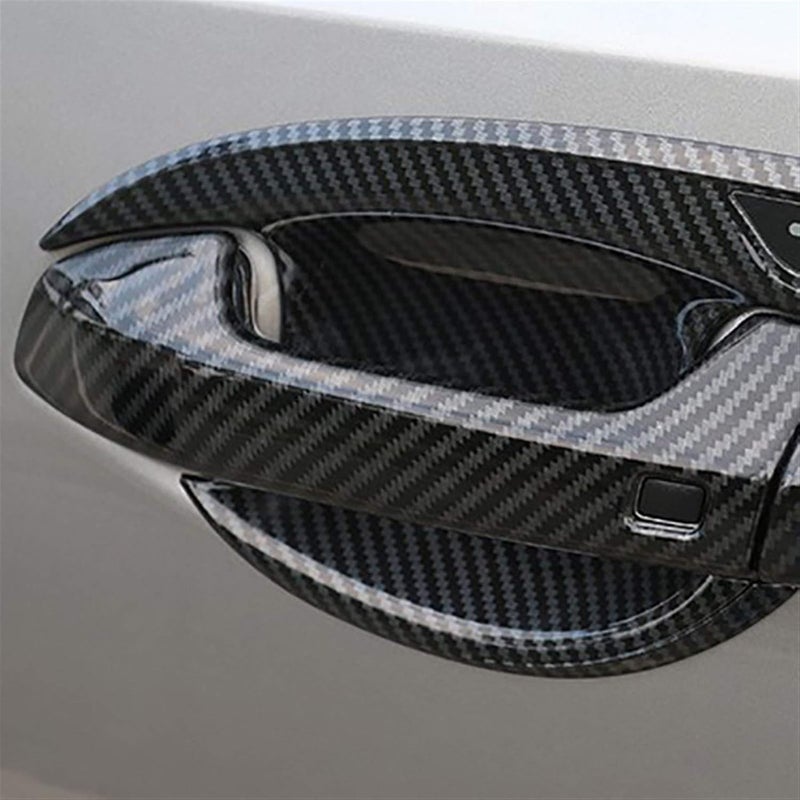 Vuzmode Carbon Fiber Door Handle Protection Covers for Kia Seltos K3 - Image 2
