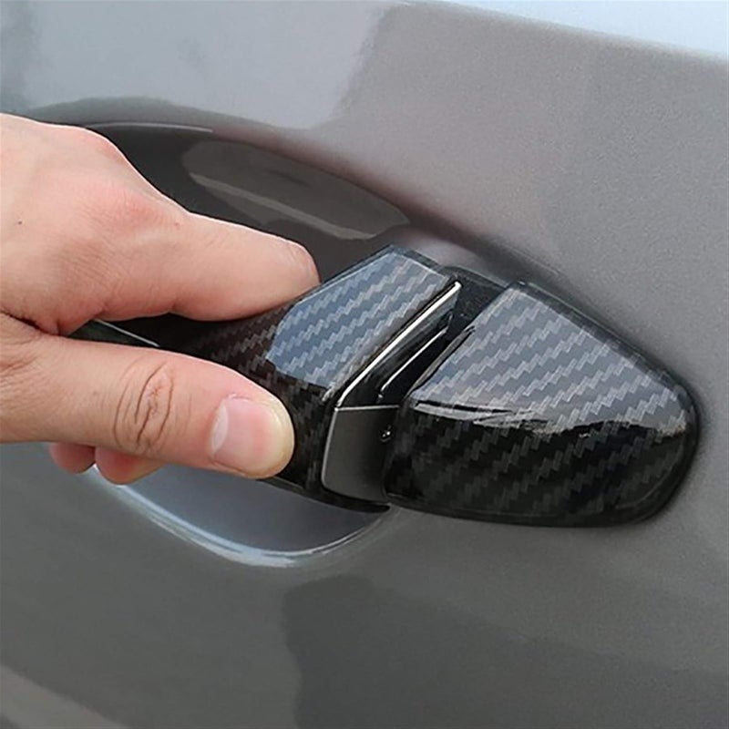 Vuzmode Carbon Fiber Door Handle Protection Covers for Kia Seltos K3 - Image 3
