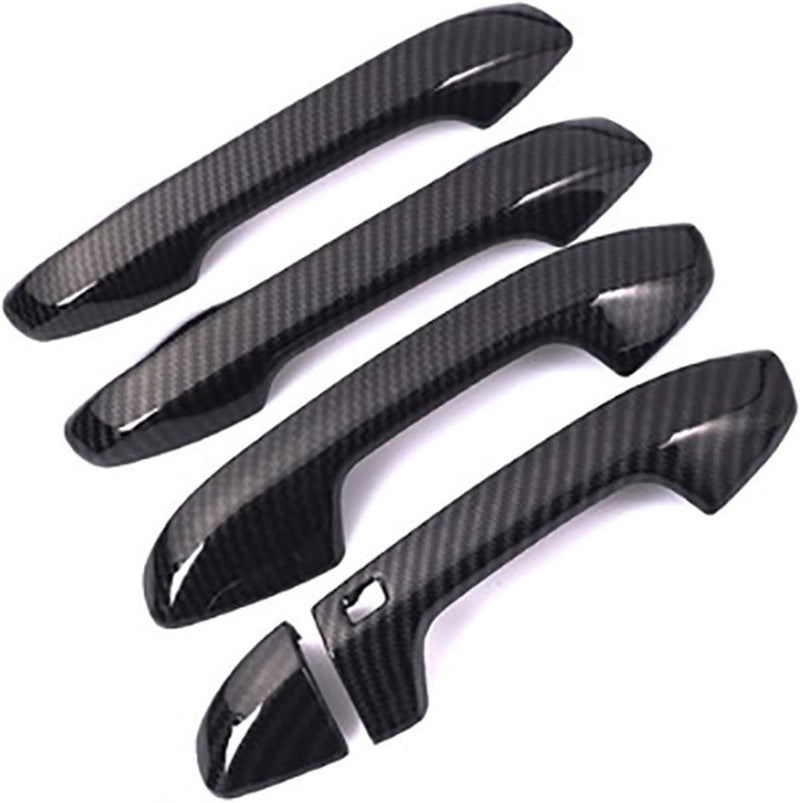 Vuzmode Carbon Fiber Door Handle Protection Covers for Kia Seltos K3 - Image 1