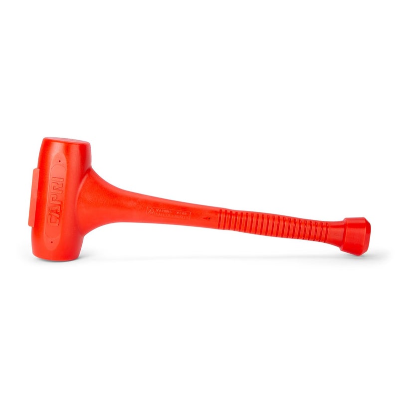 Capri Tools CP10100 C100 Dead Blow Hammer, 20", Orange, 6 lbs. - Image 1