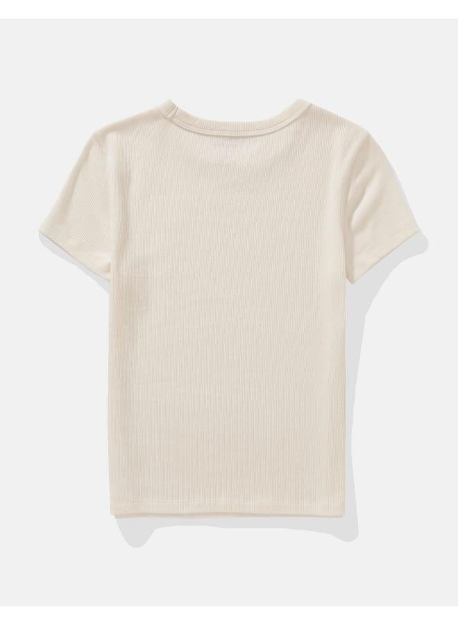 American Eagle AE Hey Baby Tee - Image 2