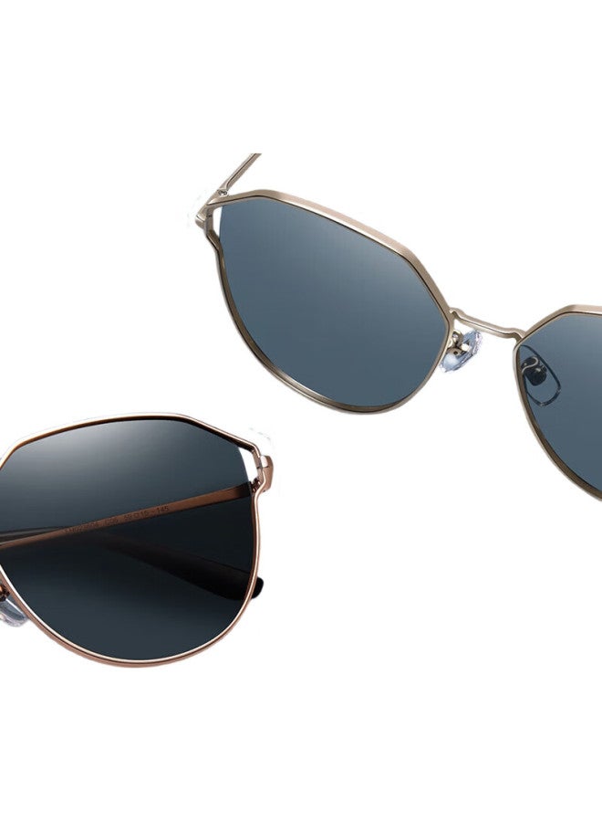 LOHO Polarized Sunglasses, Driving Glasses, Women'S Sunglasses, Uv Protection, Fashionable, Internet-Popular, Face-Slimming, Hollow Design, Driving Sunglasses - Image 1