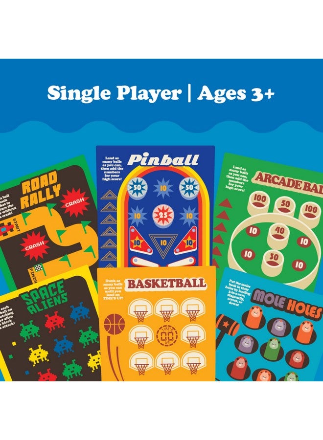 PlayMonster ألعاب الماء الكلاسيكية الأصلية المحمولة - ألعاب للأطفال، ألعاب سفر عتيقة، ألعاب فidget للأطفال، ألعاب التوحد، 6 لوحات خلفية قابلة للتبديل، لعب بدون شاشة، محمولة، للأعمار 3 سنوات فما فوق - Image 4