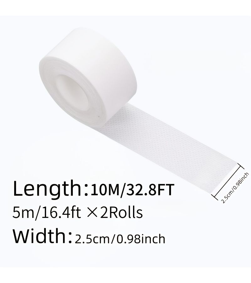 Self Adhesive Disposable Collar Protector Sweat Pads 5M Two Rolls - Image 2
