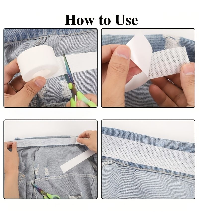 Self Adhesive Disposable Collar Protector Sweat Pads 5M Two Rolls - Image 5