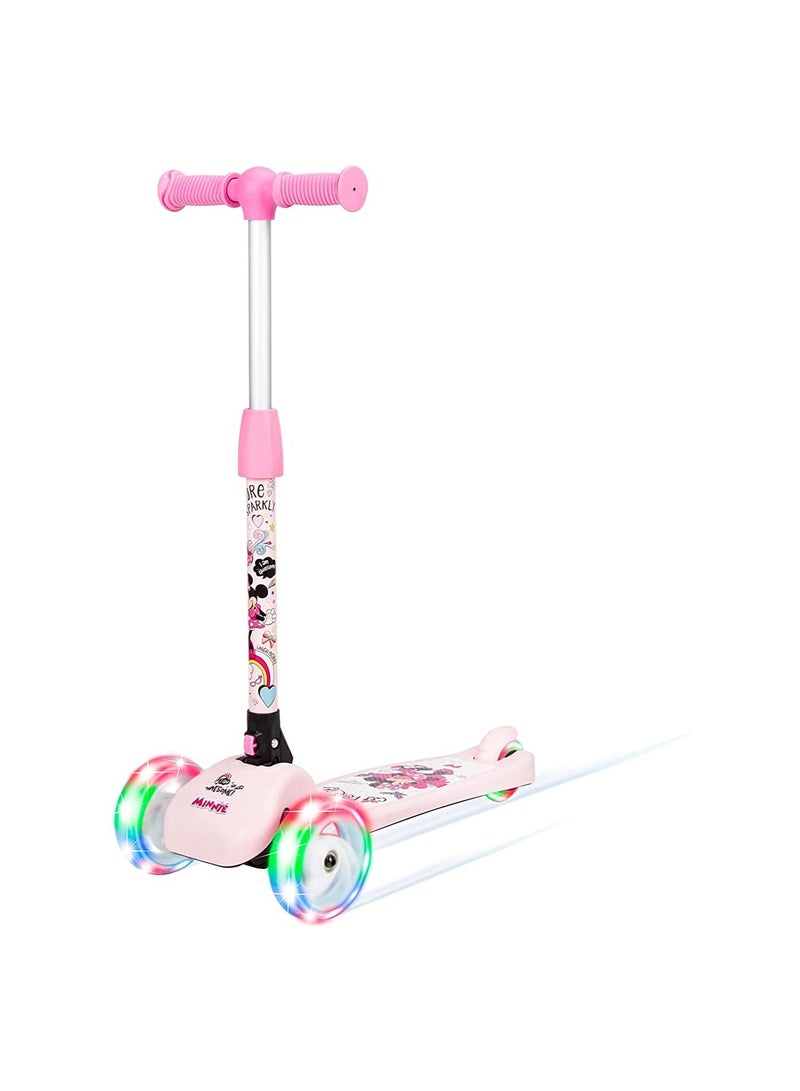 Spartan Minnie LED Folding Scooter 3-Wheel SP-7054 - Image 1