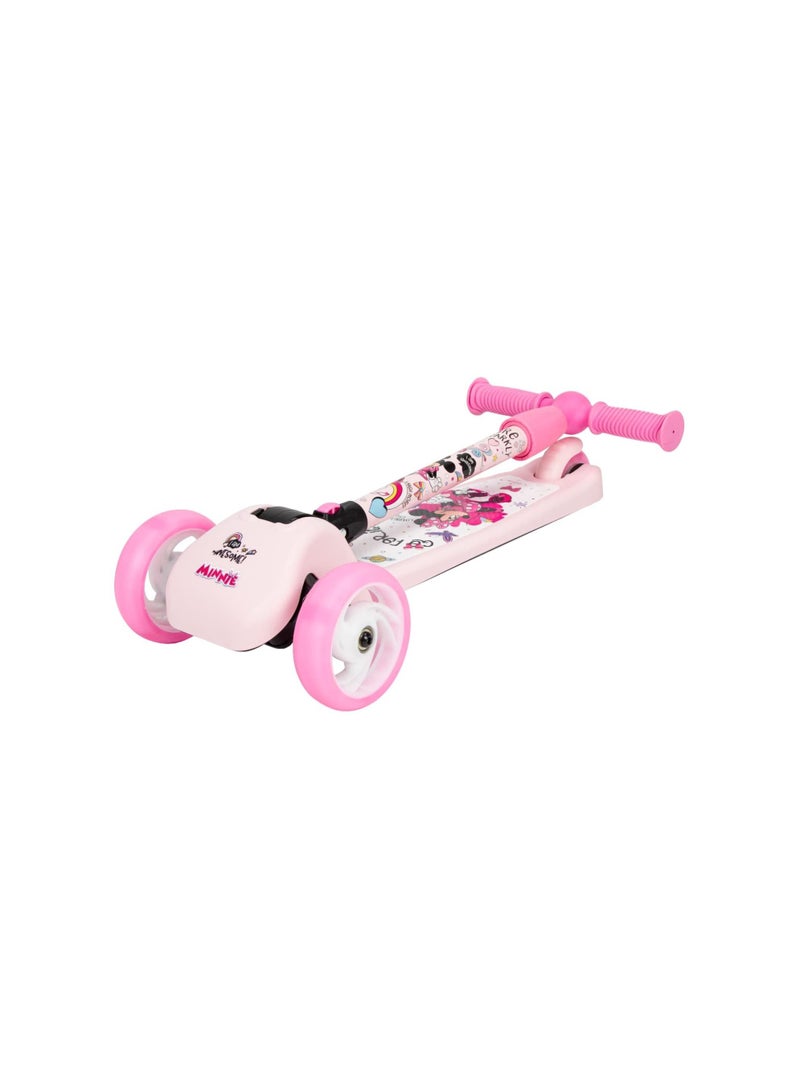 Spartan Minnie LED Folding Scooter 3-Wheel SP-7054 - Image 2