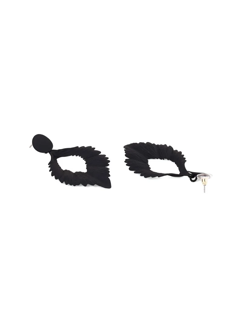 Priyaasi Leaf-Shaped Drop Earrings