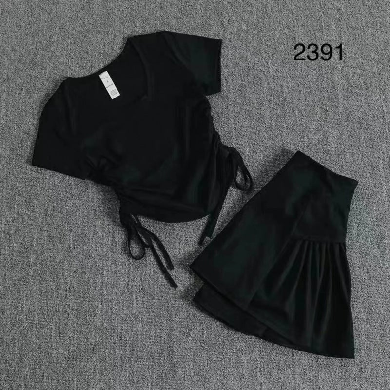2025 Split Skirt Style Trendy High-Waisted Slimming Conservative Student 2025 - Image 1