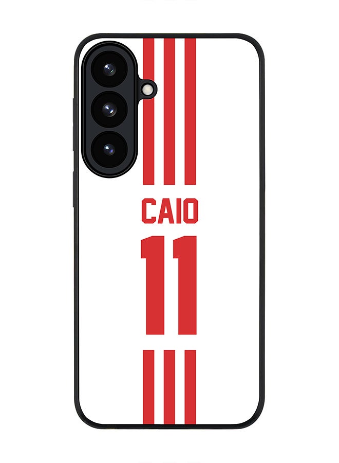 Stylizedd For Samsung Galaxy S26 Case,Slim fit Camera Protection, Shockproof Thin Phone cover  - Football - UAE,  Caio - Image 1