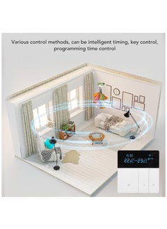 SYOSI Smart Thermostat Programmable Digital Temperature Controller with WiFi, Advanced LCD Display, APP Remote Control, Sleek Modern Design, Suitable for Various Locations - Enhanced Climate Control  - Image 3