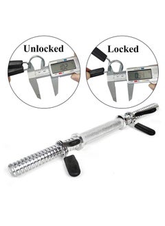 Excefore Barbell Clamps Set 6 Pcs,4 Pcs Barbell Clamps 1 Inch Quick Release Dumbbell Lock Clips with 2 Pcs Exercise Barbell Spring Clips, Weight Clips for Weightlifting, Workout, Strength Training  - Image 2