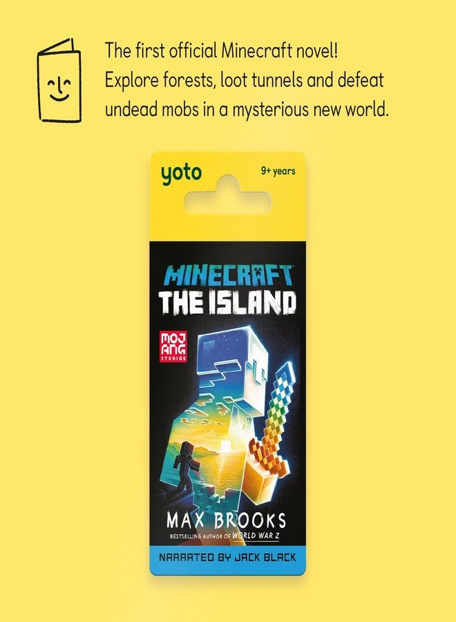 Yoto Minecraft: The Island - Kids Audio Card for Use with Player & Mini All-in-1 Audio Player, Educational & Screen-Free Listening with Fun Playtime, Bedtime & Travel Stories, Ages 8+ - Image 2