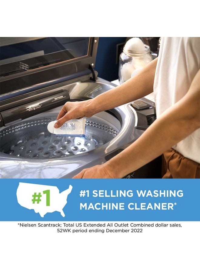 Washing Machine Cleaner, Cleans Front Load And Top Load Washers, Including He, 6 Tablets