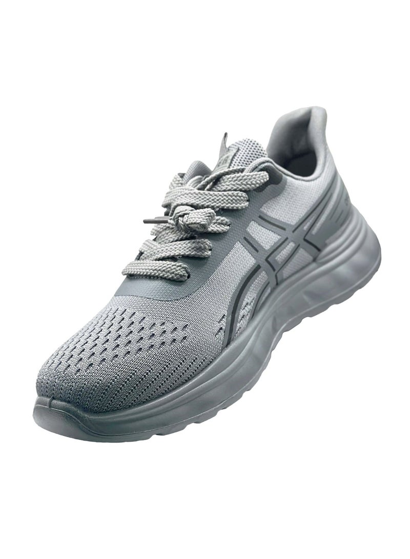 ORDER Midnight 1 Men's Lightweight Performance Running Shoes -(0D-PU-2004) Grey - Image 1