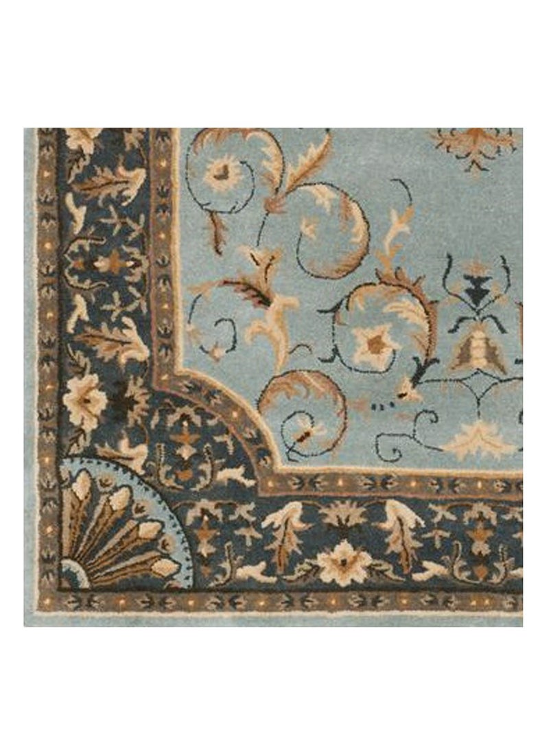 AURUM HOME AH012C Hand Tufted Area Traditional Carpet Interior Living Bedroom, Bedroom, Exhibition Area Cut Wool Pile, Rectangle  - Image 4