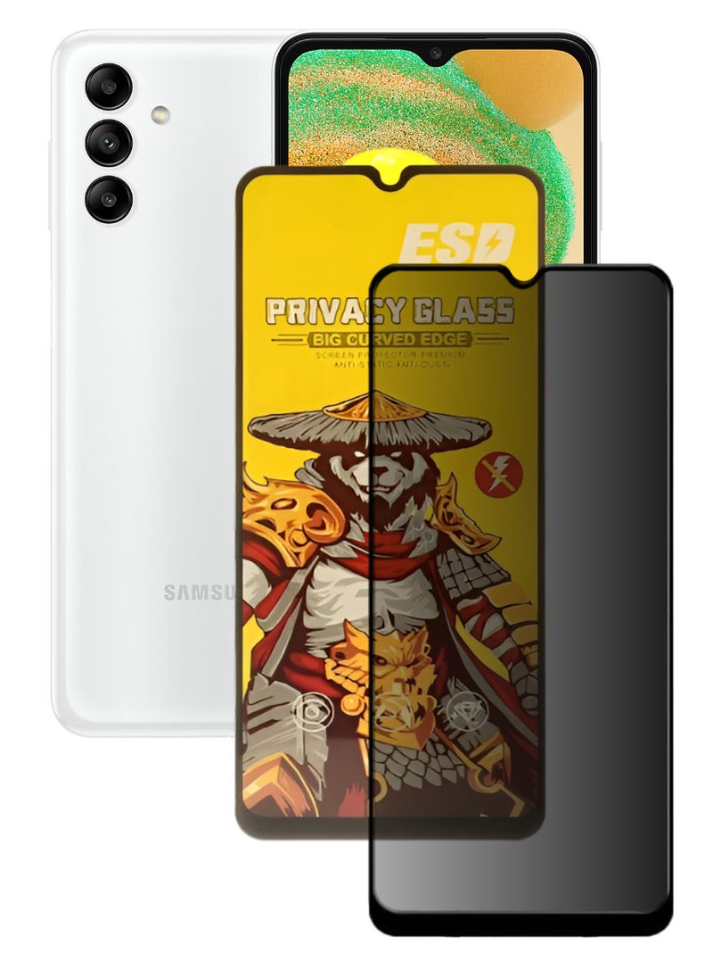 ESD Tempered Dustproof Privacy Glass Screen Protector Compatible For Samsung Galaxy A04s - Image 1