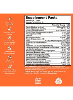 HUM Base Control - One Daily Women'S Multivitamin & Minerals Supplement With B Complex, Vitamin C, 22 Micro-Nutrients + Iron & Biotin - Supports Overall Health - Non-Gmo & Gluten-Free (30 Tablets)  - Image 2
