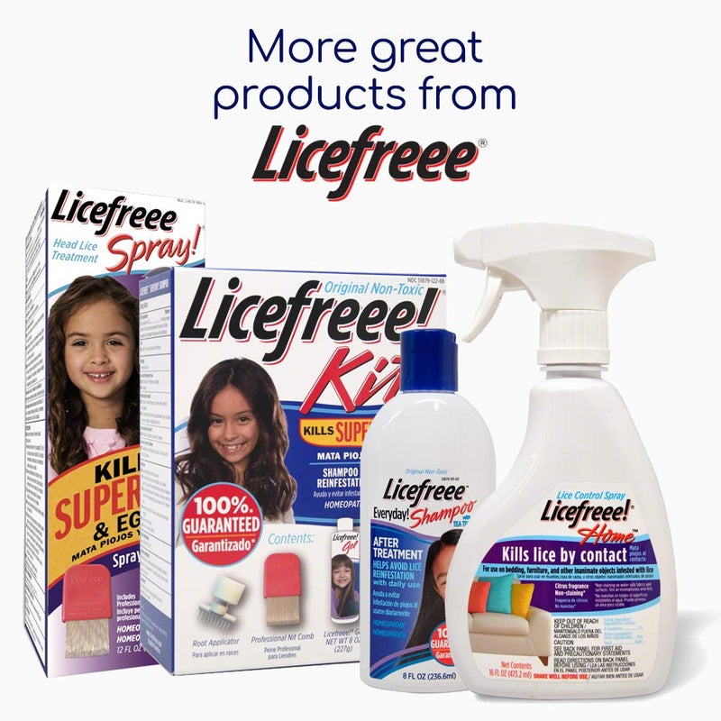 Licefreee Everyday Shampoo, Daily Maintenance Lice Shampoo, 8 Fluid Ounces - Image 5