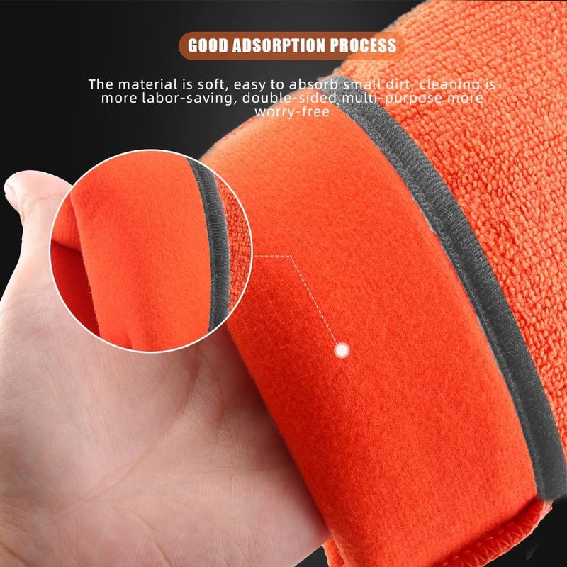 SPTA CHMLG02 Fine Grade Clay Bar Mitt - Auto Detailing Clay Eraser for Car Paint, Glass, Wheels & More - Image 4