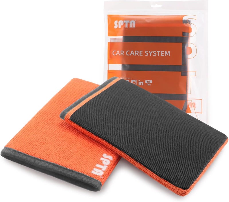 SPTA CHMLG02 Fine Grade Clay Bar Mitt - Auto Detailing Clay Eraser for Car Paint, Glass, Wheels & More - Image 1