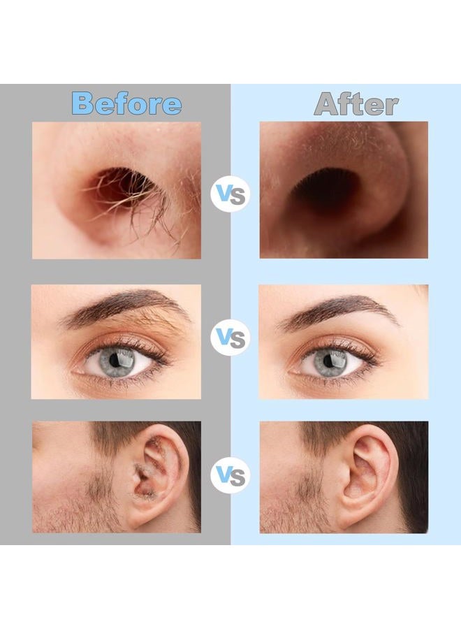 Bluezoo 100Pcs Nose Wax Sticks Applicator with Disposable Spatulas for Nostril Cleaning Ear Face Eyebrow Mustache Hair Removal for Men Women, Painless, with Delicate Packing Box for Gift, BlueZOO - Image 4