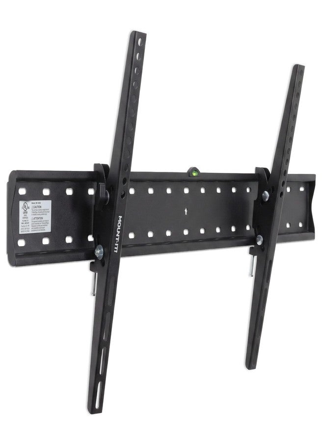 Mount-It! UL Certified Tilting TV Wall Mount for Most 43-90 Inch Flat Screen TVs, Heavy Duty Wall Mount TV Bracket Max VESA 800x400, Holds up to 110 lb, Tilting Display Bracket Fits 70, 80, 90 inch - Image 1