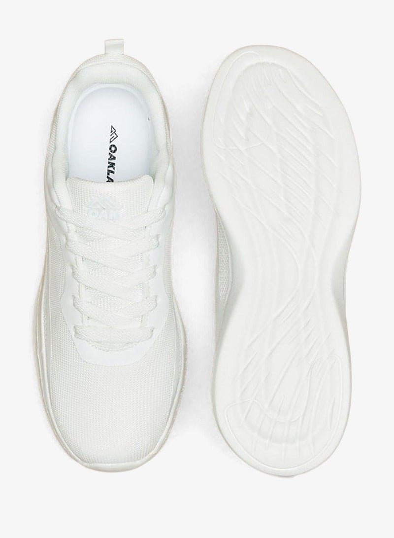 Oaklan by Shoexpress Womens Textured Lace-Up Sports Shoes - Image 4