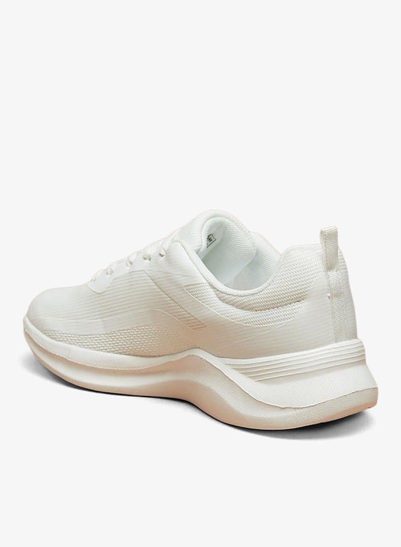 Oaklan by Shoexpress Womens Textured Lace-Up Sports Shoes - Image 2