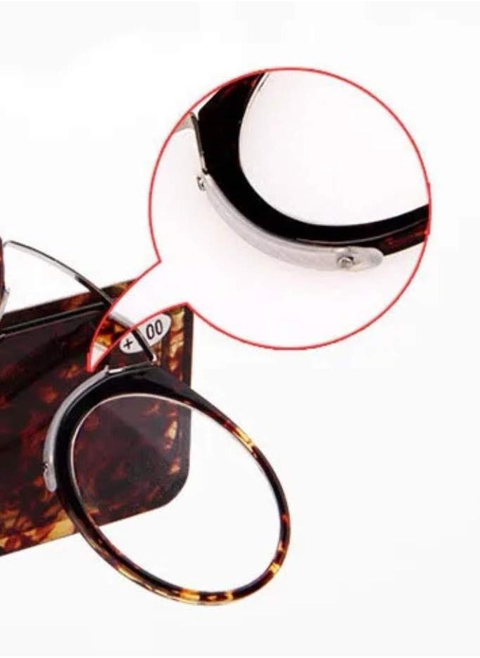 Generic - Ready-made Reading Glasses Lightweight Easy to Carry Armless anti blue light - Image 1