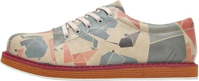 Dogo Origami / Design Printed Vegan / Broke-s Women's Shoes