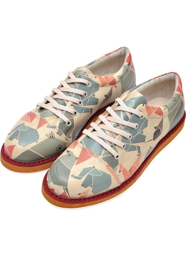 Dogo Origami / Design Printed Vegan / Broke-s Women's Shoes