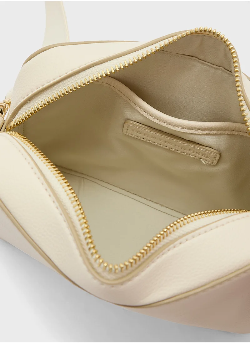 TOMMY HILFIGER Logo Detail Zip Over Crossbody