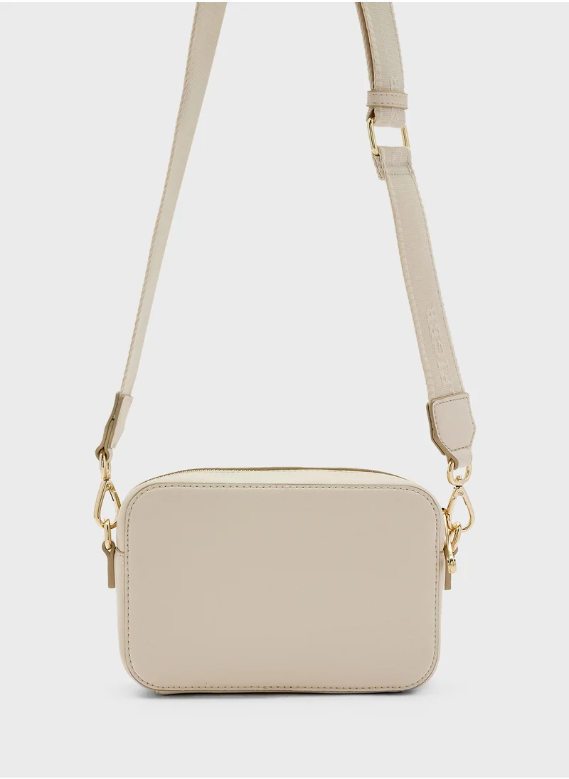 TOMMY HILFIGER Logo Detail Zip Over Crossbody
