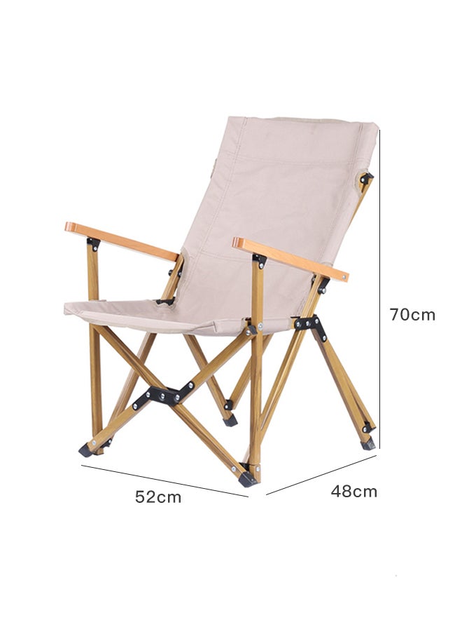 Sharpdo - Adjustable Folding Chair Outdoor Lounge Chair 52*48*70cm - Image 1
