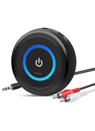 Frienicty Bluetooth 5.0 Transmitter Adapter for TV, 2-in-1 Wireless Audio Transmitter Receiver for PC DVD Airplanes Speaker Headphones Home Stereo, No Audio Delay, Pair Two at Once, 16 Hrs Playtime - pzsku/Z2E0A5CA84A857CAE32FCZ/45/_/1687702060/70b0c1ec-7a68-468e-b6a0-d56c0fcfc5e1