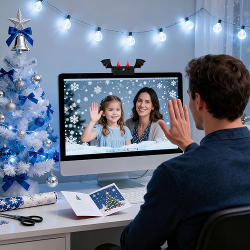 Diccik 1080P Webcam with Microphone, Full HD Web Camera for Desktop Computer and Laptop USB Computer Camera for PC Pro Streaming Webcam for Zoom/Skype/Teams, Plug and Play PC for Windows &Mac - Image 3