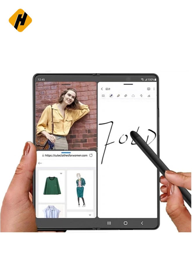 HuHa Premium Black S Pen for Galaxy Z Fold 6 – Replacement Edition for Ultimate Precision  - Image 2