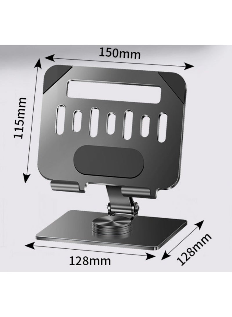 YelaJoy iPad stand adjustable tablet desktop stand, iPad accessories rotating display stand, travel home office 2026 iPad Pro essential desktop stand/PS/Switch iPhone - Image 2