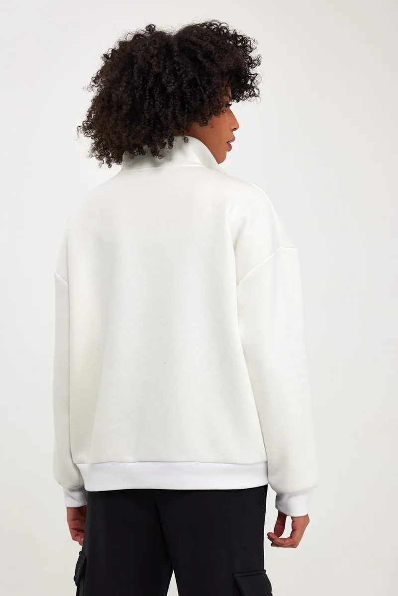 الكسندر جاردي Polar Fleece Striped SWEATSHIRT(E24-00172)