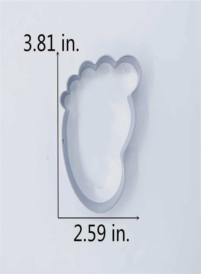 LILIAO Footprint Cookie Cutter - 2.6 x 3.8 inches - Stainless Steel - Image 3